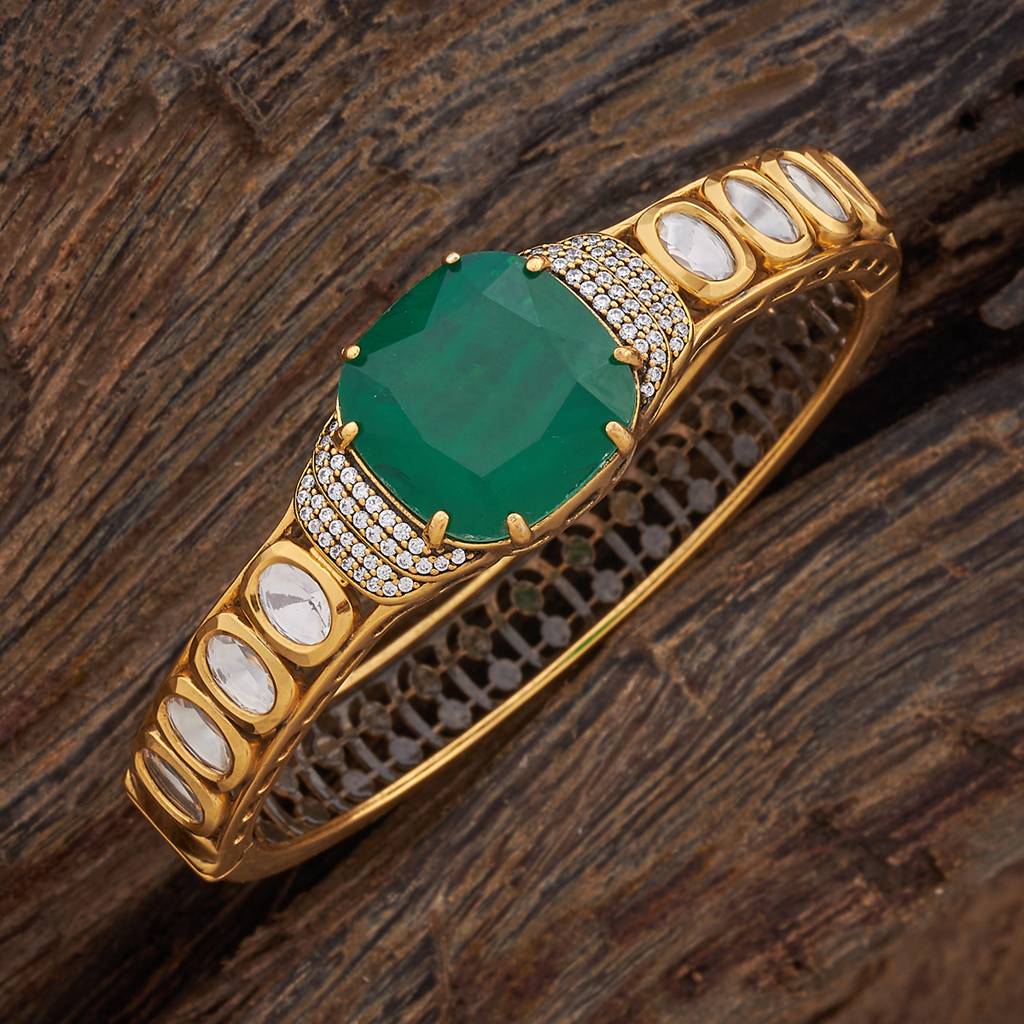 Kushal'S Fashion Jewellery Party Kundan Kada - 178285 : 426925