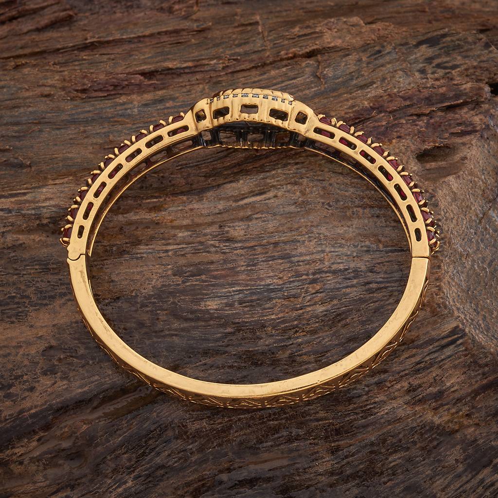 Kushal'S Fashion Jewellery Party Kundan Kada - 178286 : 426928