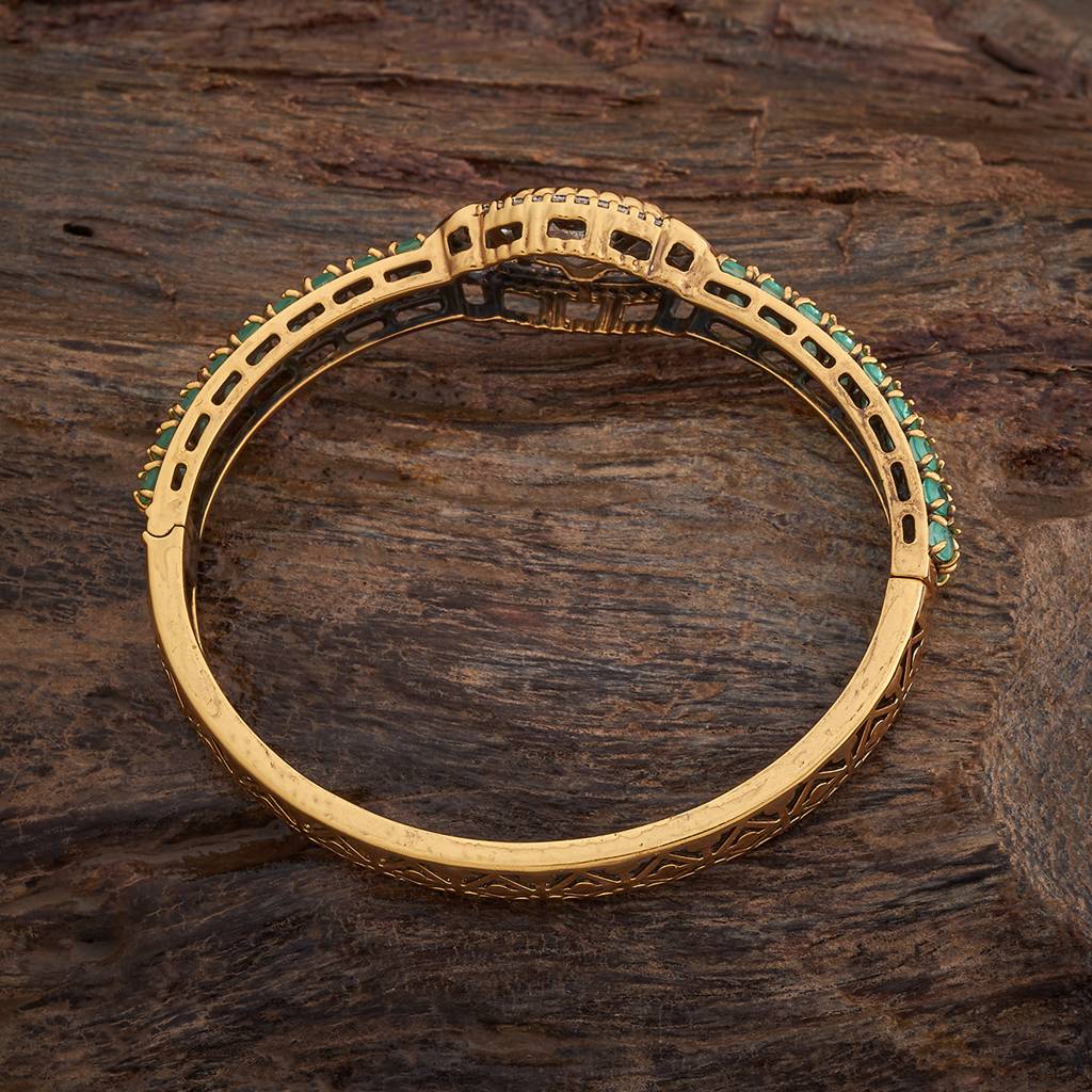 Kushal'S Fashion Jewellery Party Kundan Kada - 178286 : 426931