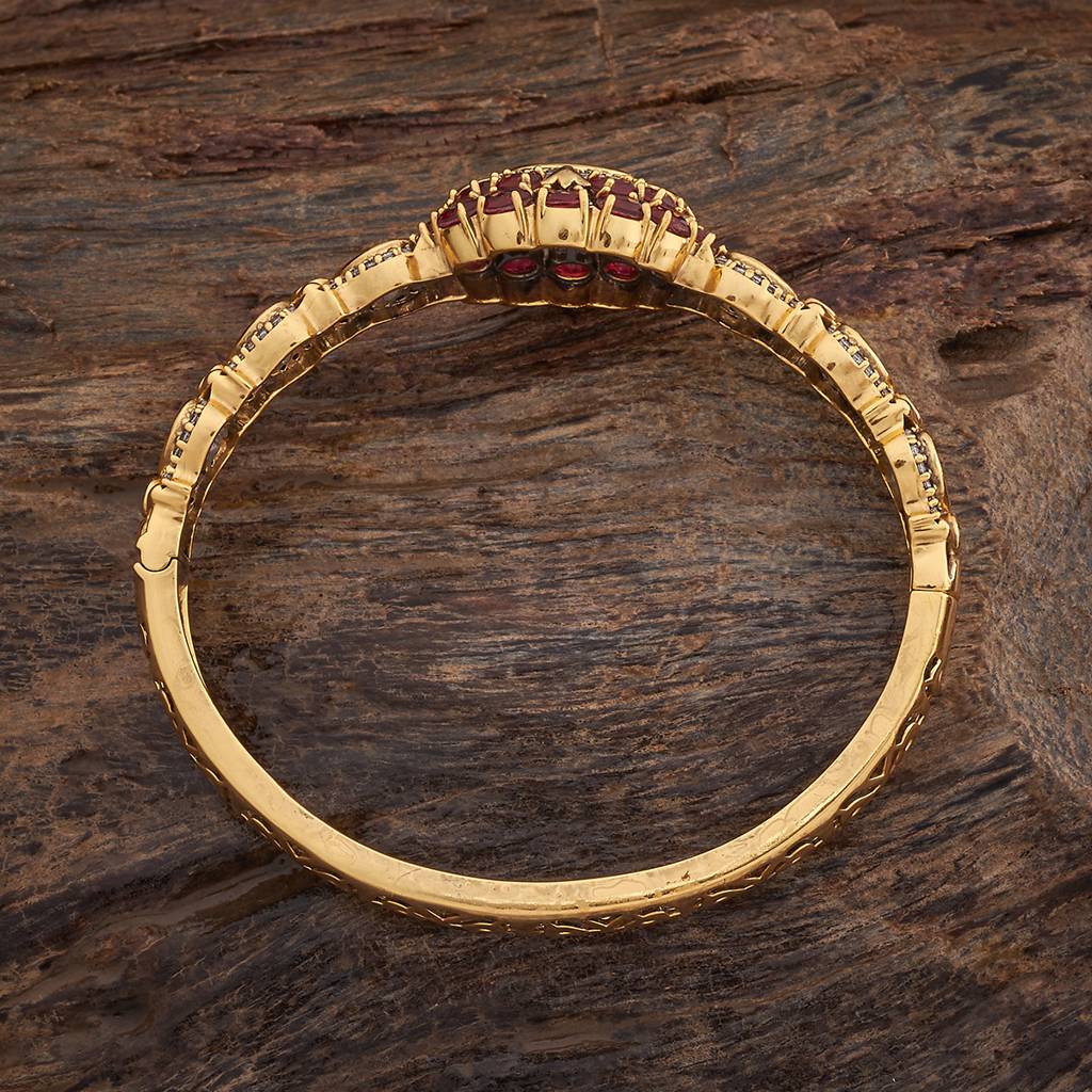 Kushal'S Fashion Jewellery Party Kundan Kada - 178287 : 426932