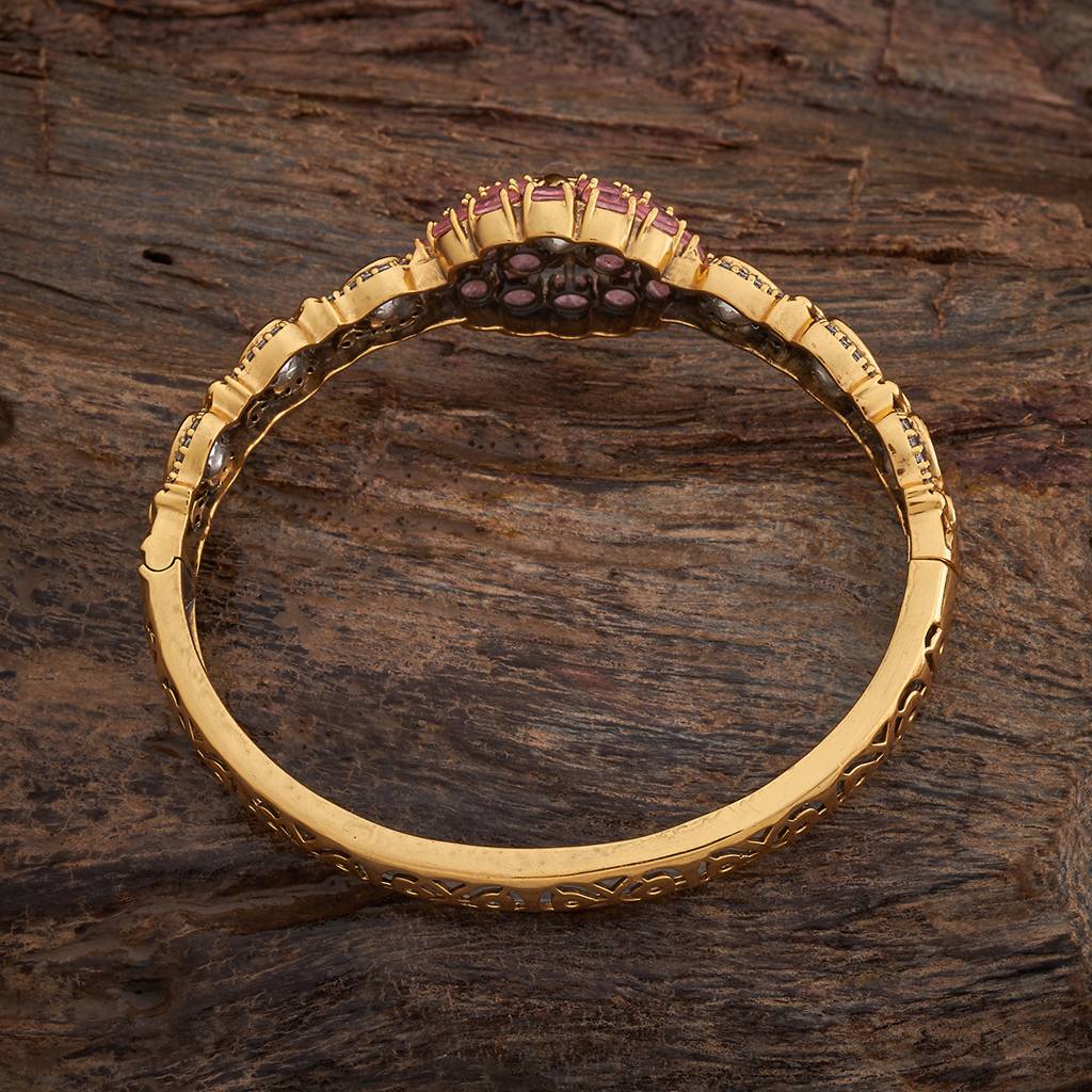 Kushal'S Fashion Jewellery Party Kundan Kada - 178287 : 426934