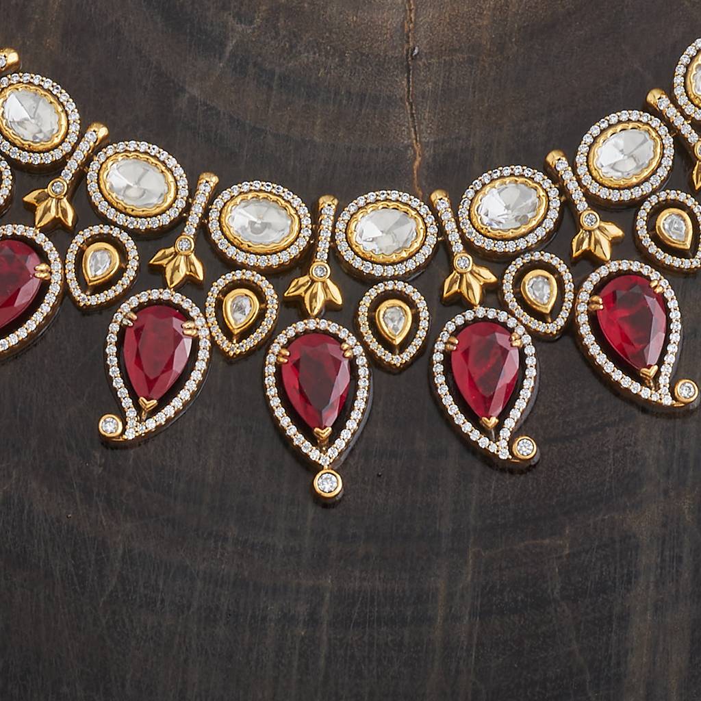 Kushal'S Fashion Jewellery Party Kundan Jewellery Set - 178302 : 426944