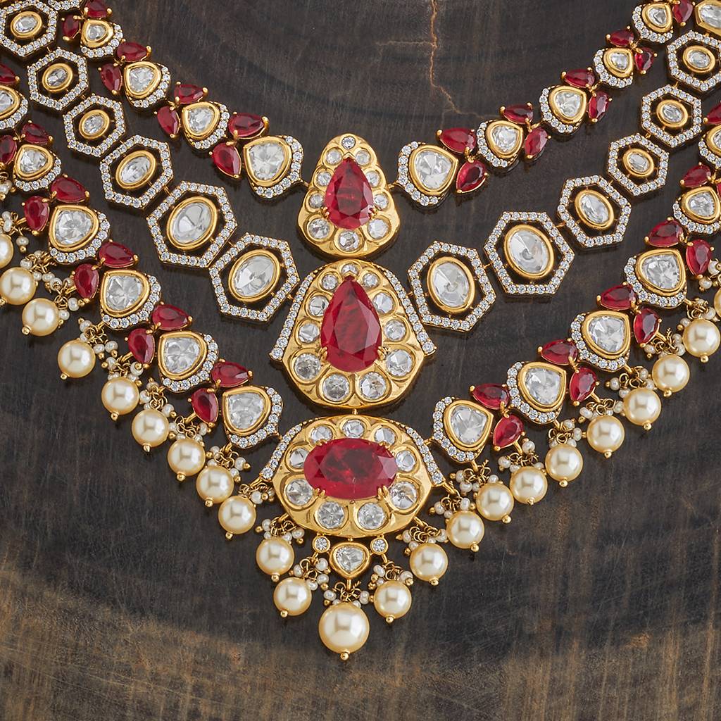 Kushal'S Fashion Jewellery Party Kundan Jewellery Set - 178320 : 426960