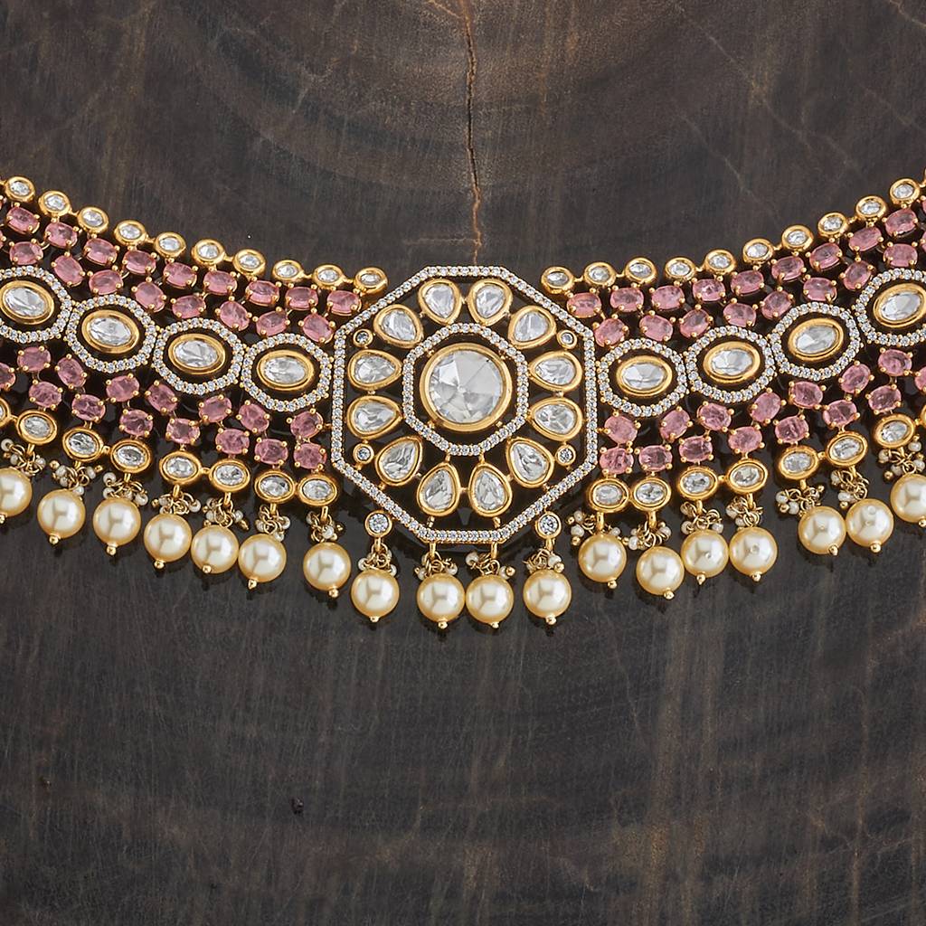 Kushal'S Fashion Jewellery Party Kundan Jewellery Set - 178321 : 426962