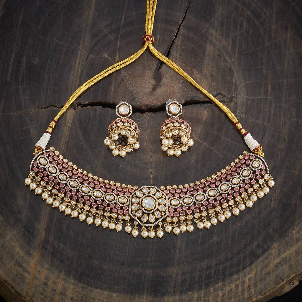 Kushal'S Fashion Jewellery Party Kundan Jewellery Set - 178321 : 426962