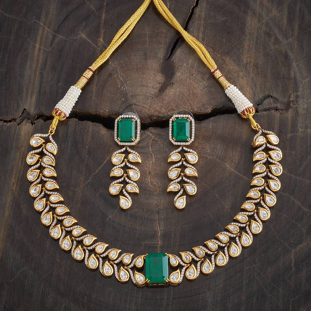 Kushal'S Fashion Jewellery Party Kundan Jewellery Set - 178323 : 426965