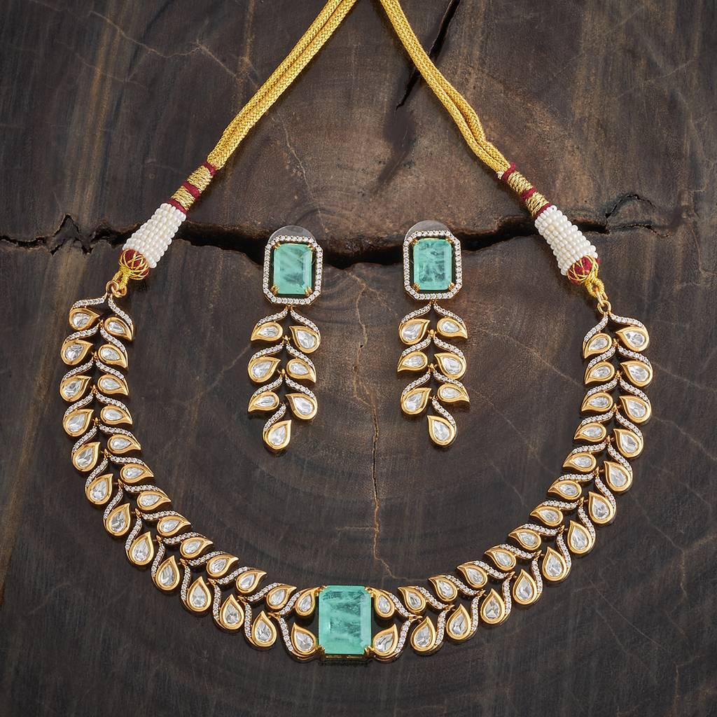 Kushal'S Fashion Jewellery Party Kundan Jewellery Set - 178323 : 426967