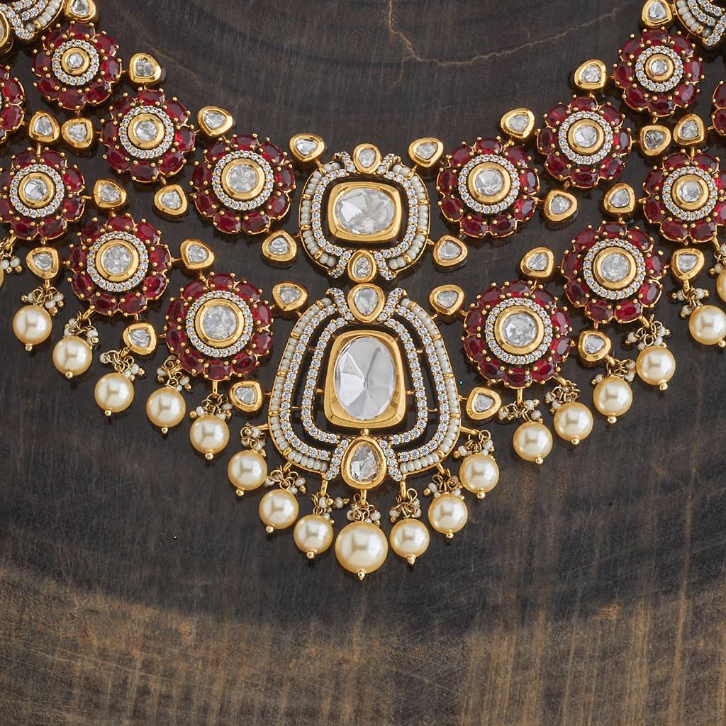 Kushal'S Fashion Jewellery Party Kundan Jewellery Set - 178329 : 426977