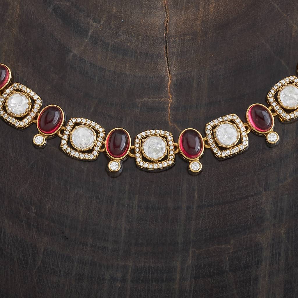 Kushal'S Fashion Jewellery Party Kundan Jewellery Set - 178500 : 427295