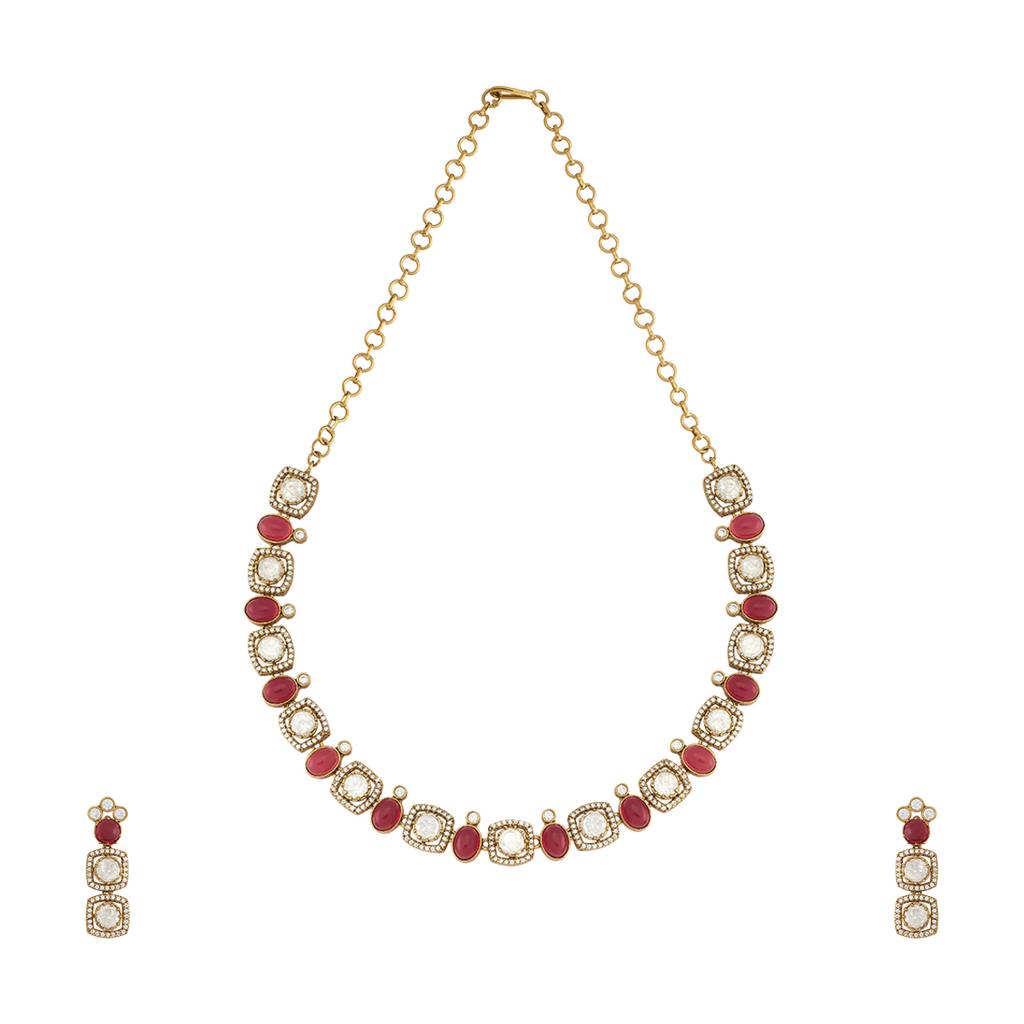 Kushal'S Fashion Jewellery Party Kundan Jewellery Set - 178500 : 427295