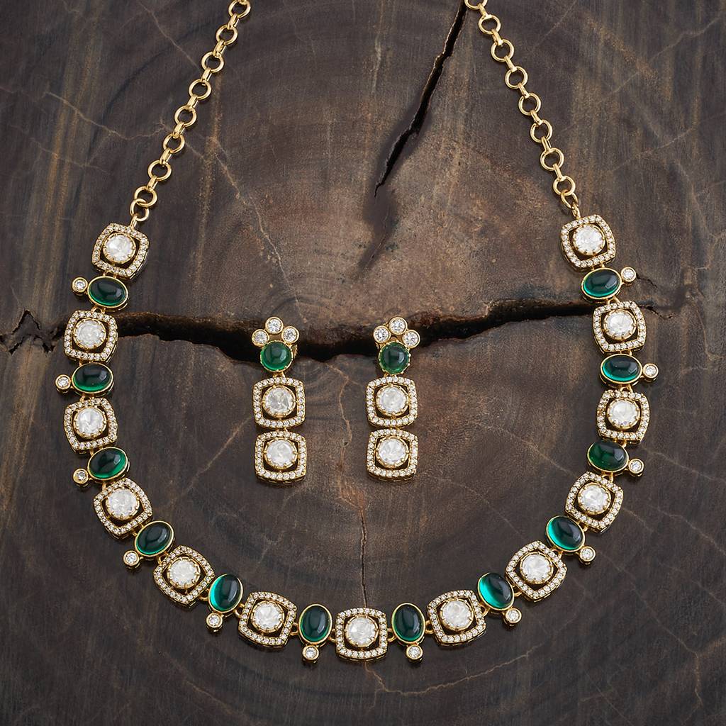 Kushal'S Fashion Jewellery Party Kundan Jewellery Set - 178500 : 427296