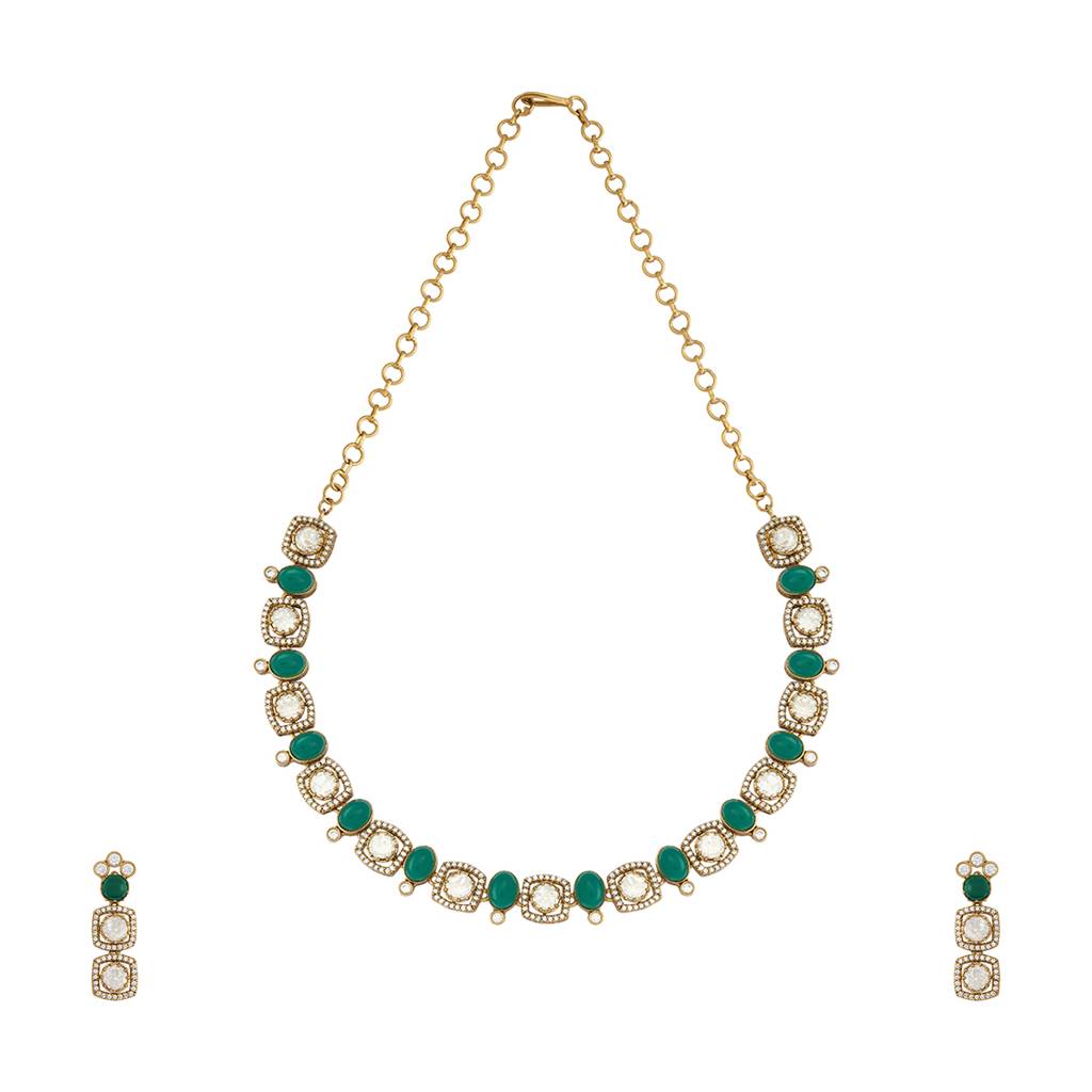 Kushal'S Fashion Jewellery Party Kundan Jewellery Set - 178500 : 427296