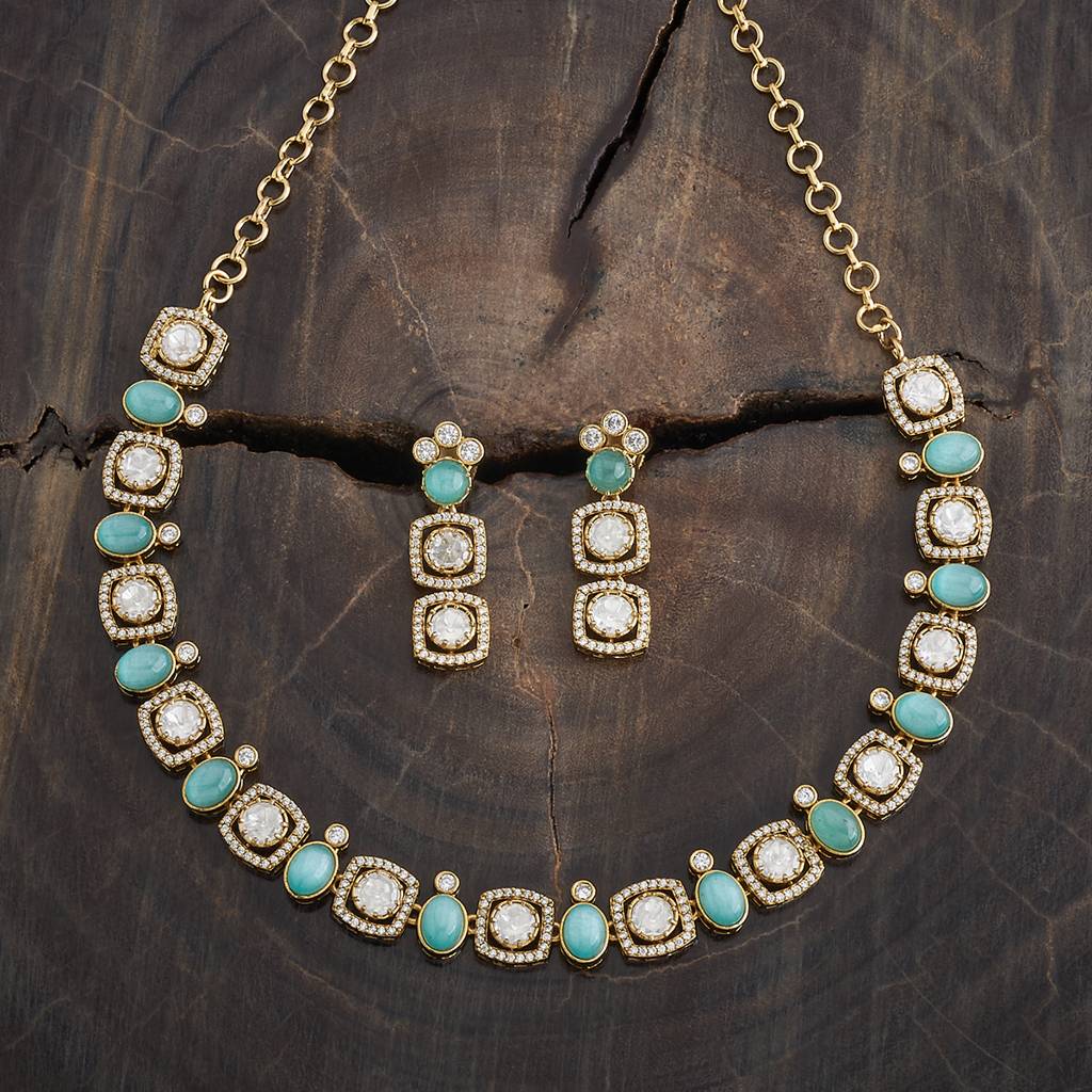 Kushal'S Fashion Jewellery Party Kundan Jewellery Set - 178500 : 427298