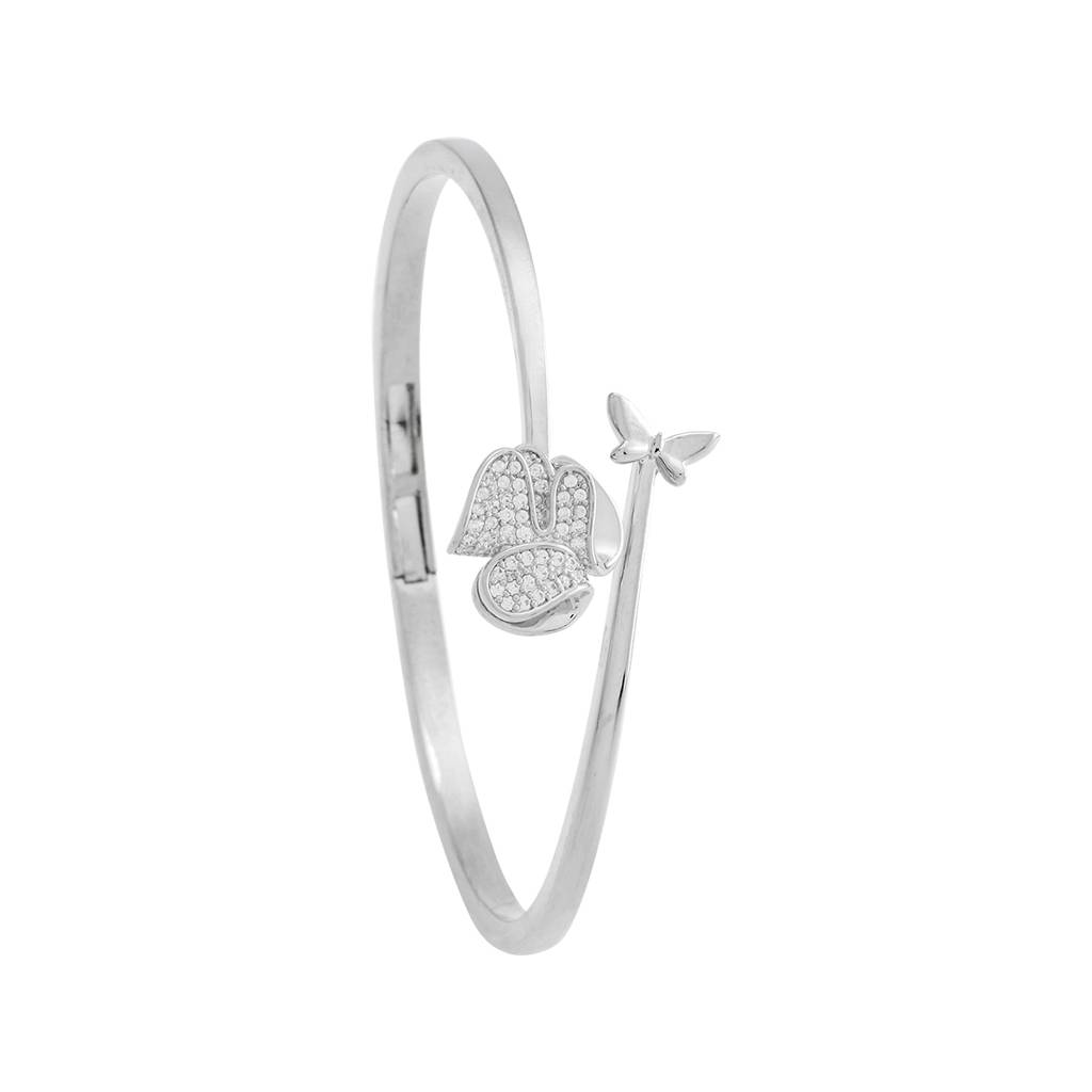 Kushal'S Fashion Jewellery -Plated Party Zircon Kada - 178706 : 427829