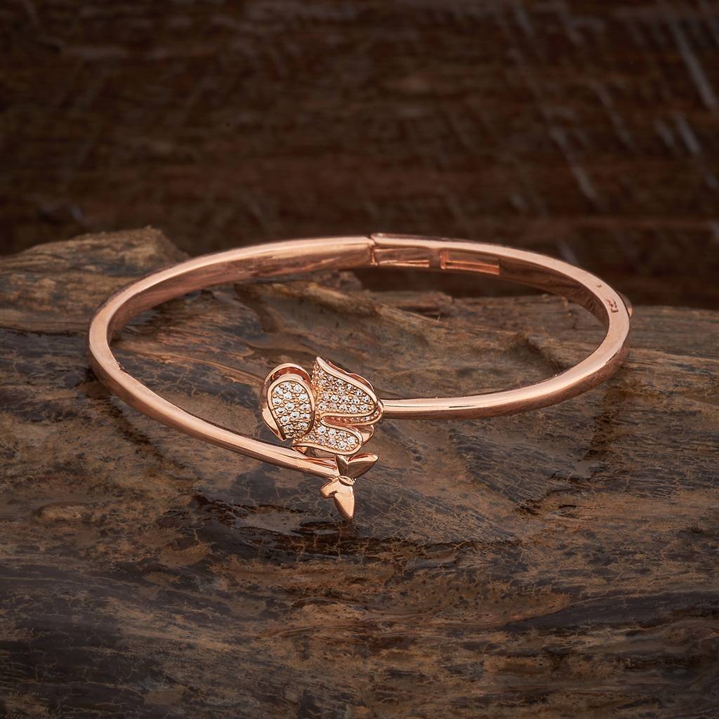 Kushal'S Fashion Jewellery -Plated Party Zircon Kada - 178706 : 427830