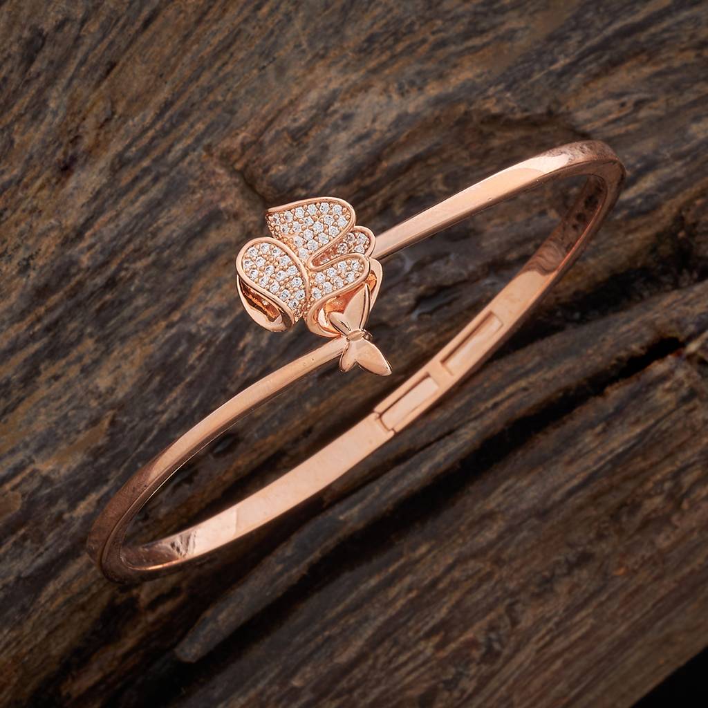 Kushal'S Fashion Jewellery -Plated Party Zircon Kada - 178706 : 427830