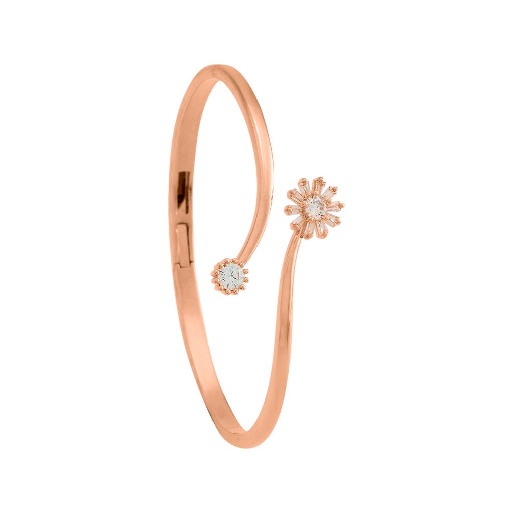 Kushal'S Fashion Jewellery-Plated Party Zircon Kada - 178722 : 427875