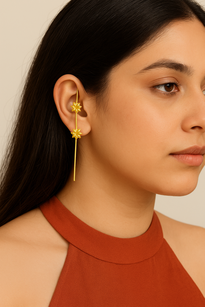 Floral Earcuffs : KA54