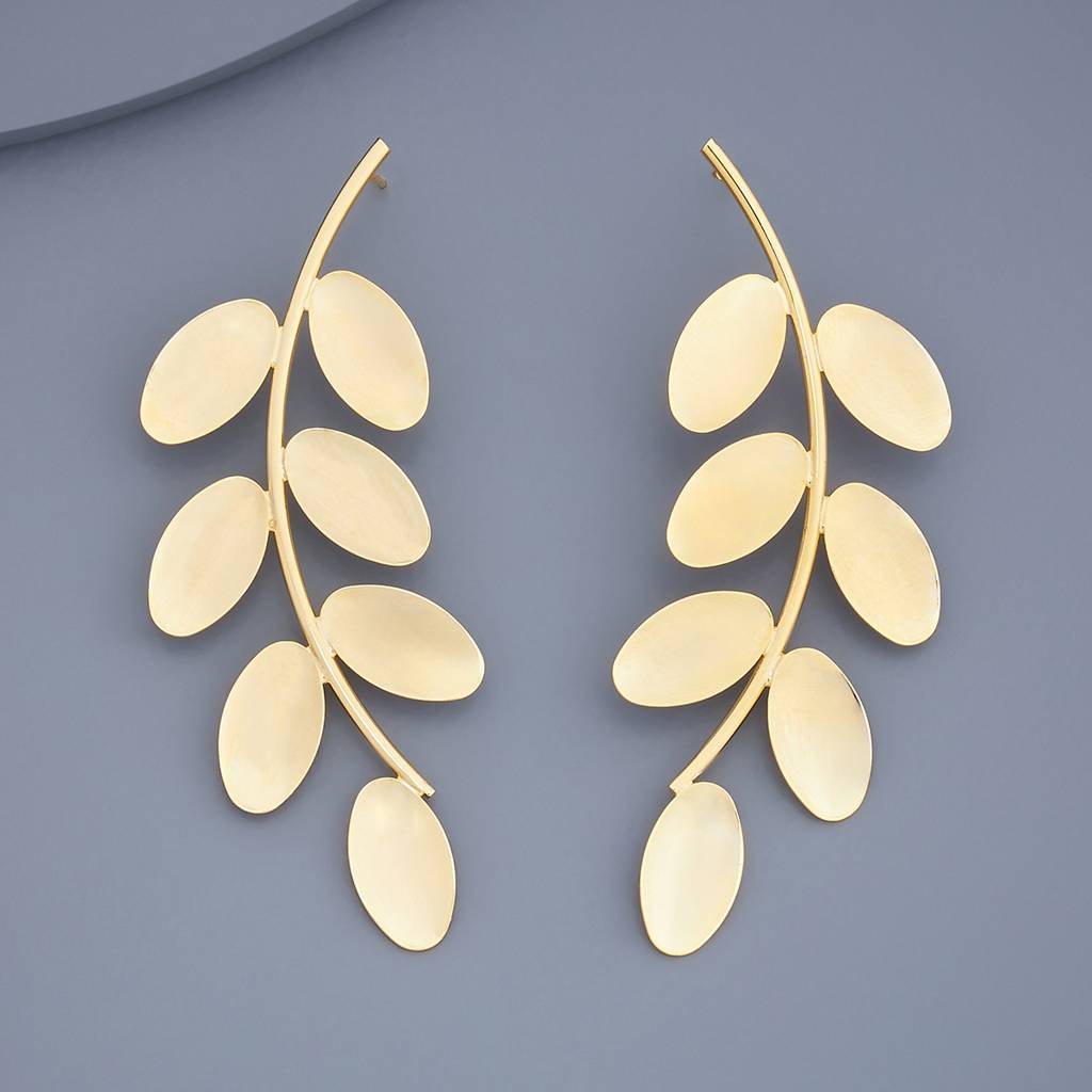 Kushal'S Fashion Jewellery Gold-Plated Party Trendy Earring - 430839 : 430839