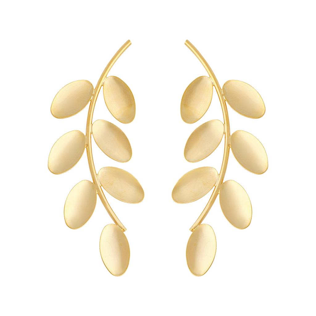 Kushal'S Fashion Jewellery Gold-Plated Party Trendy Earring - 430839 : 430839