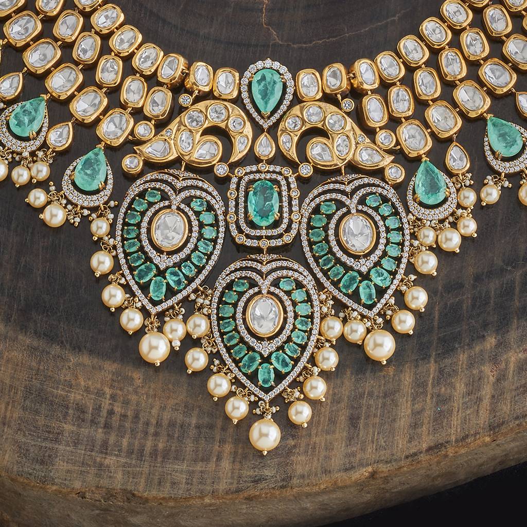 Kushal'S Fashion Jewellery Party Kundan Jewellery Set - 181934 : 434604