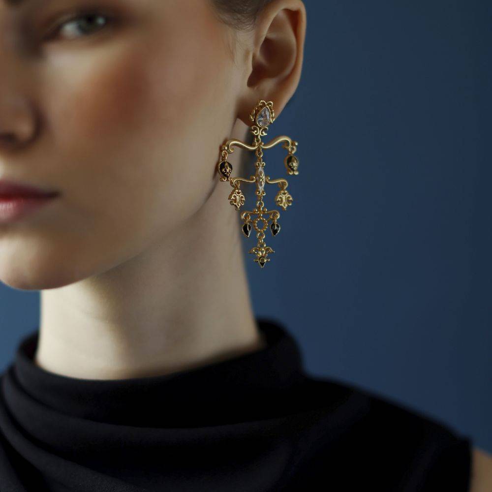 Multilayer Balance Earrings