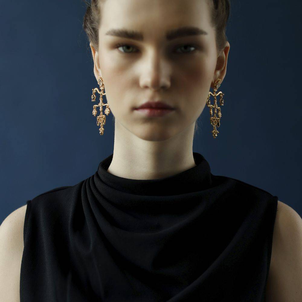 Multilayer Balance Earrings