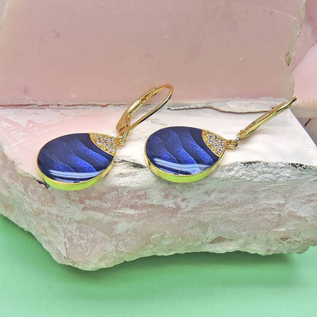 Elegante Blue Hoop : 2269ER