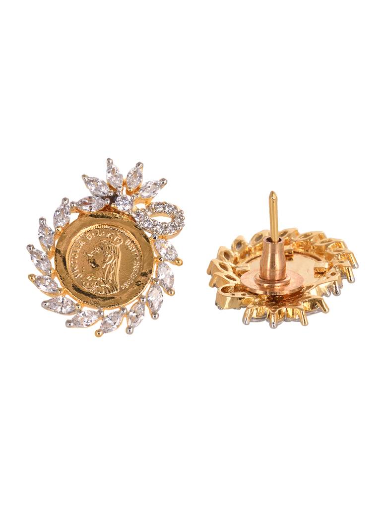 Gold Plated Ad Queen Victoria Ginni Locket Jewellery Set : SJLK1934