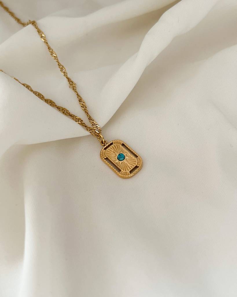 18K Gold Plated Alice Necklace : N47