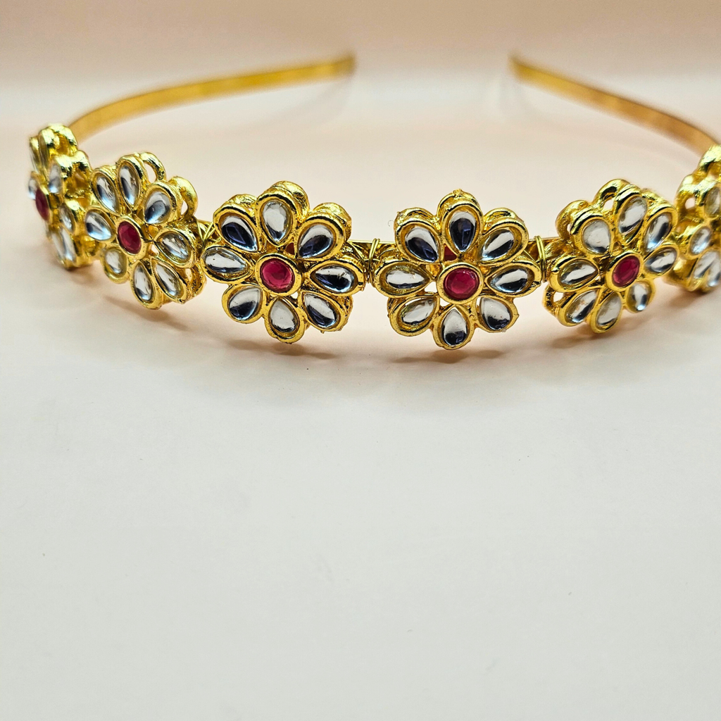 Kundan Hair Band : HB005