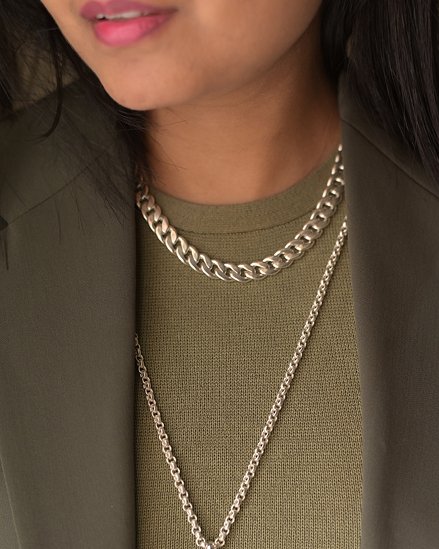 Unisex Chunky Link Necklace : 60Unisexchunkylinknecklace