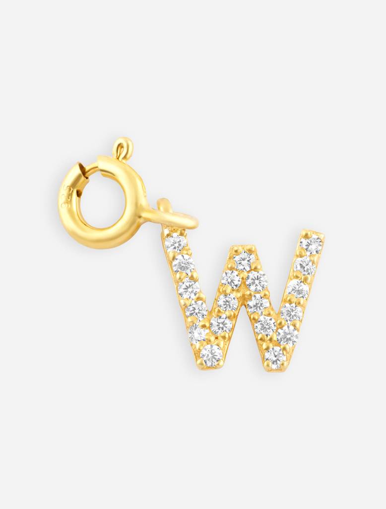 Letter W Charm : LetterWCharm