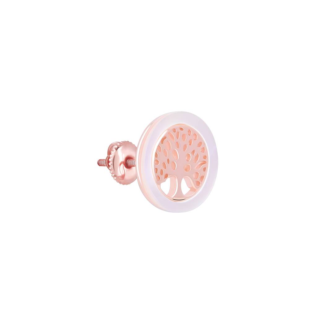Tree Of Life Silver Studs : FGER500