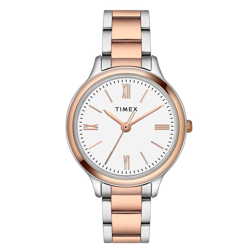 Timex Round 34Mm Dial Analog Women Watch - Twtl121Smu02 : TWTL121SMU03