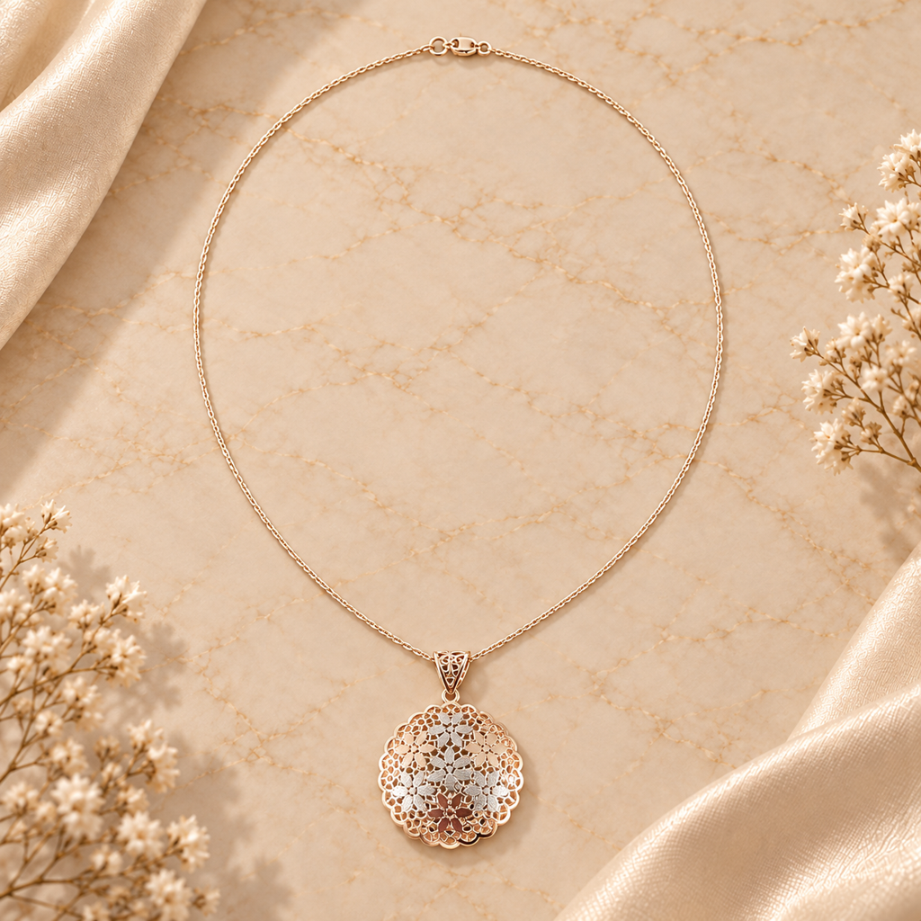 Bloom Filigree Pendant : TLC08