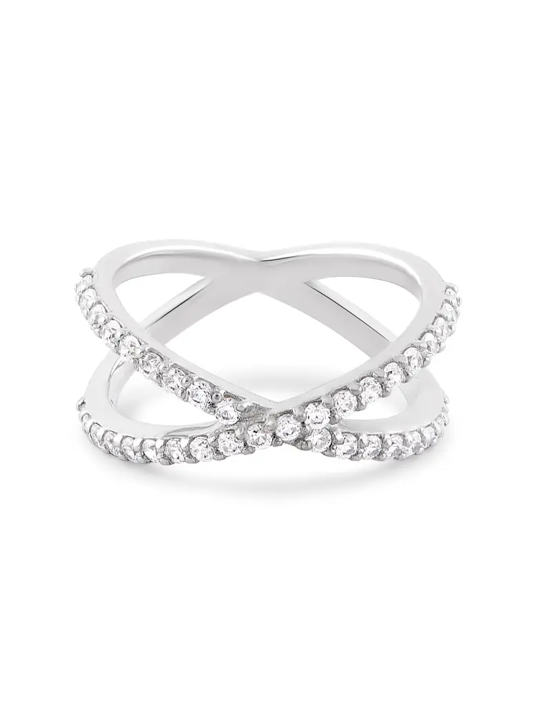 925 Silver Love Locked Ring | FIAN 925 Silver Love Locked Rings For ...