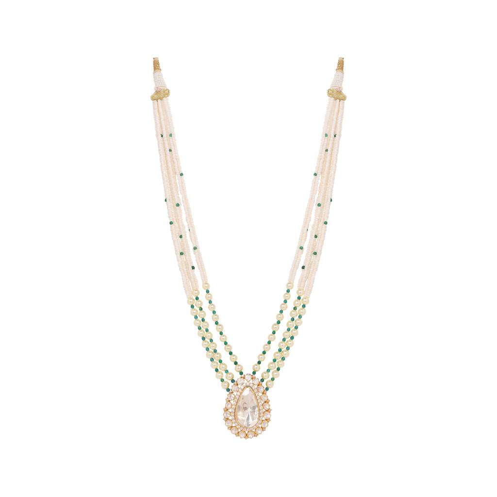 Moissanite Polki Necklace 9 : PJ132
