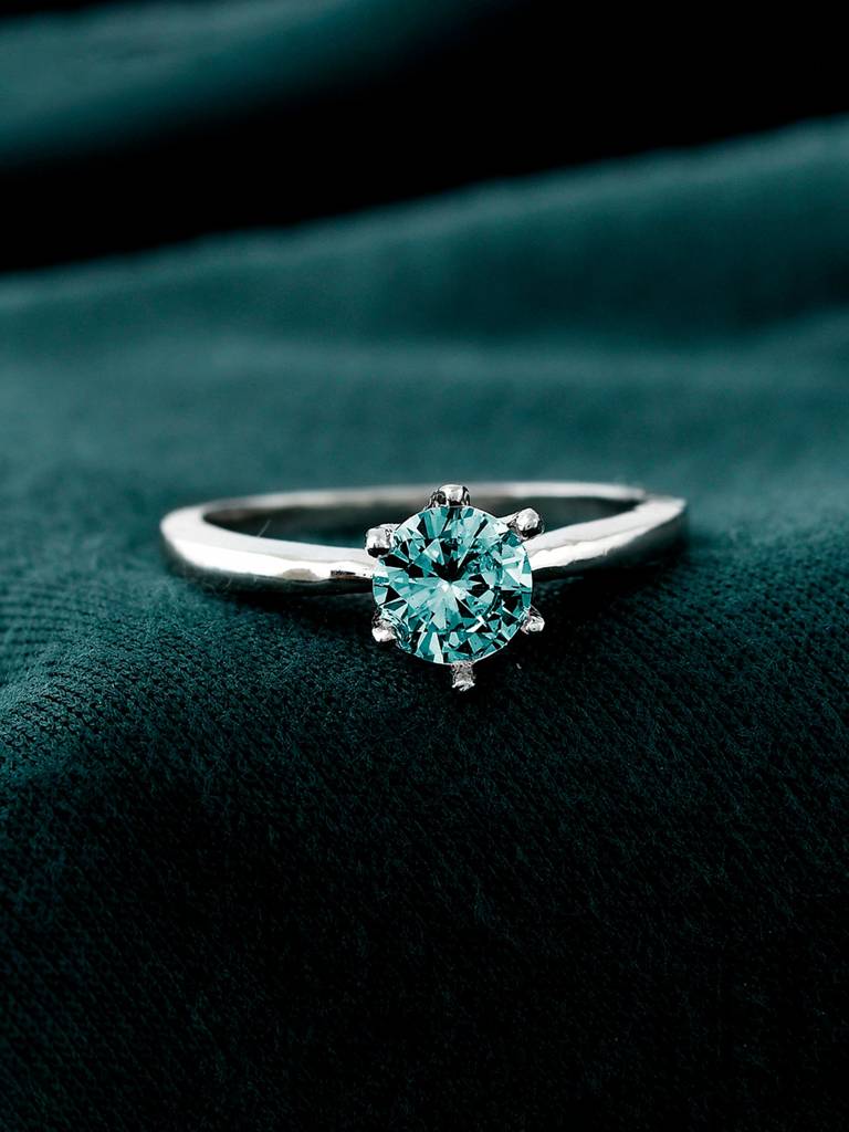 Valentines Day Promise Solitaire Ring : 8905124576863