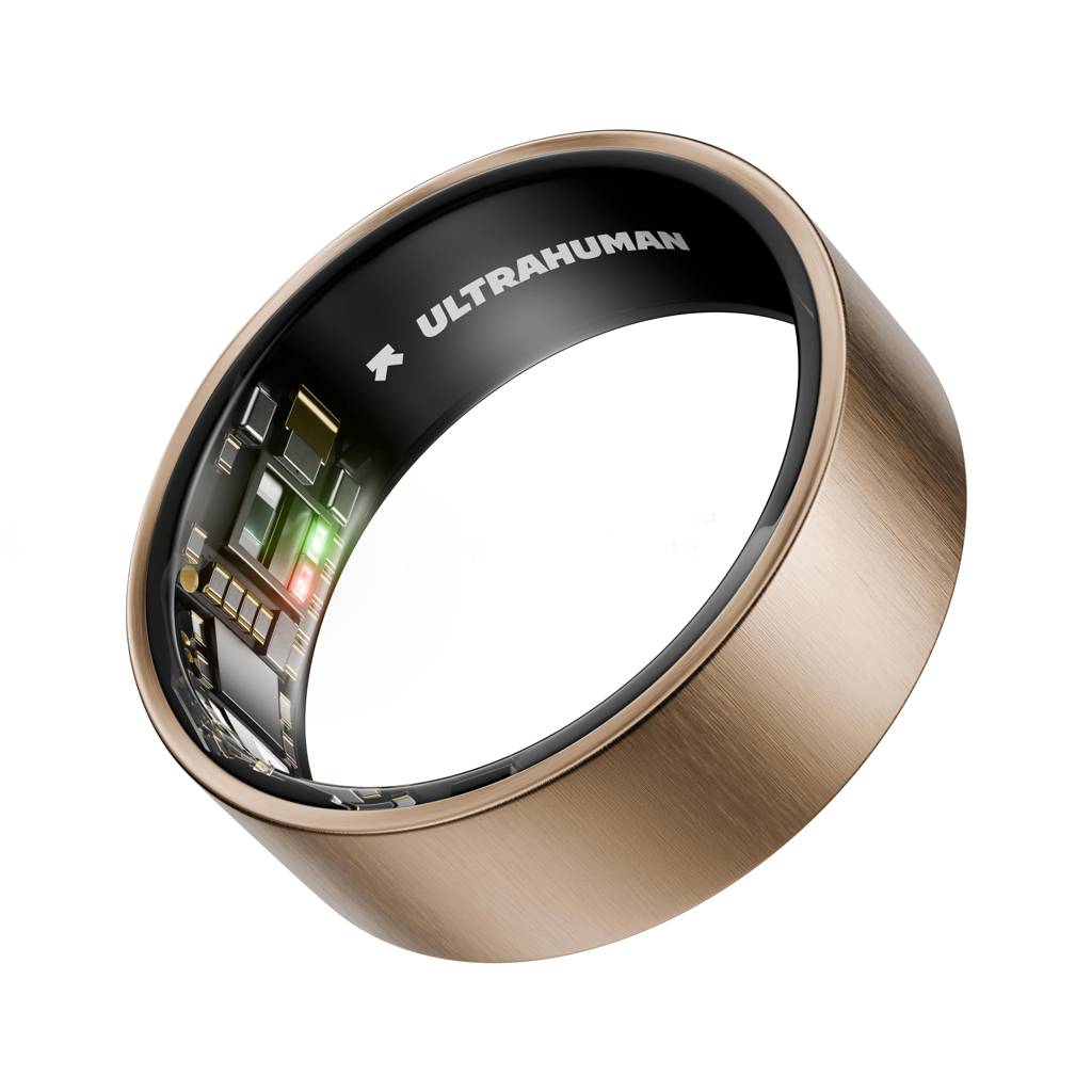 Ultrahuman Ring Air – Sleep And Fitness Tracker, Smart Ring For Men And Women, Up To 6 D : Ultrahuman-Ring-AIR-BrushRoseGold-5