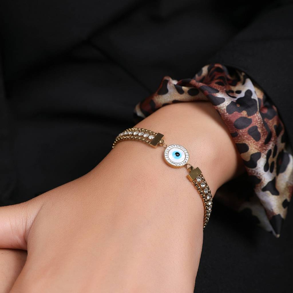 Tennisglow Evil Eye Bracelet : C-616