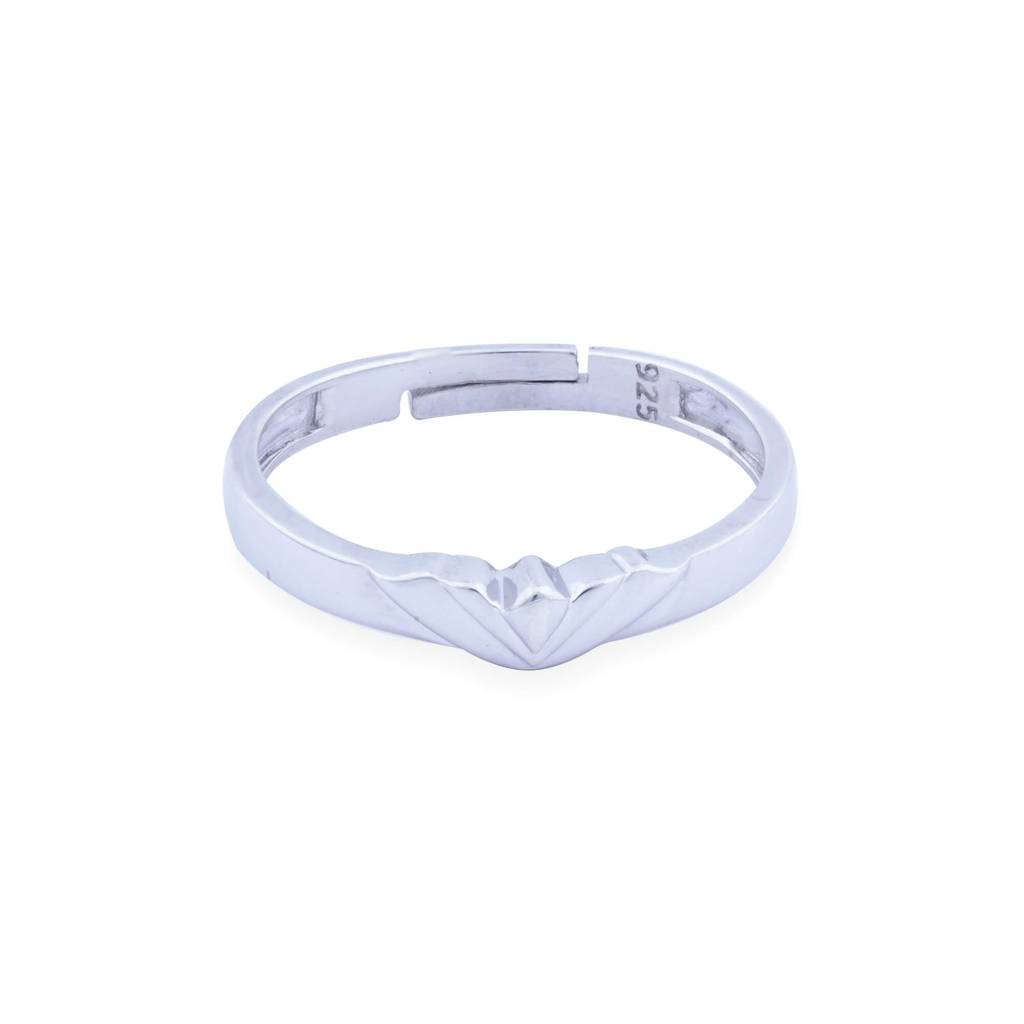 Silver Knight Band For Men : ZLCPLR-1012-MW