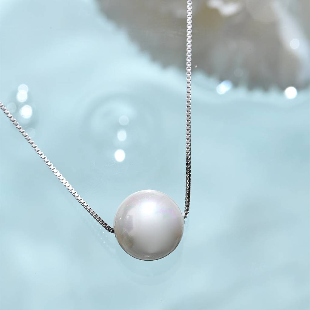 Pearl Eyed Senorita 925 Silver Necklace : NL-30010