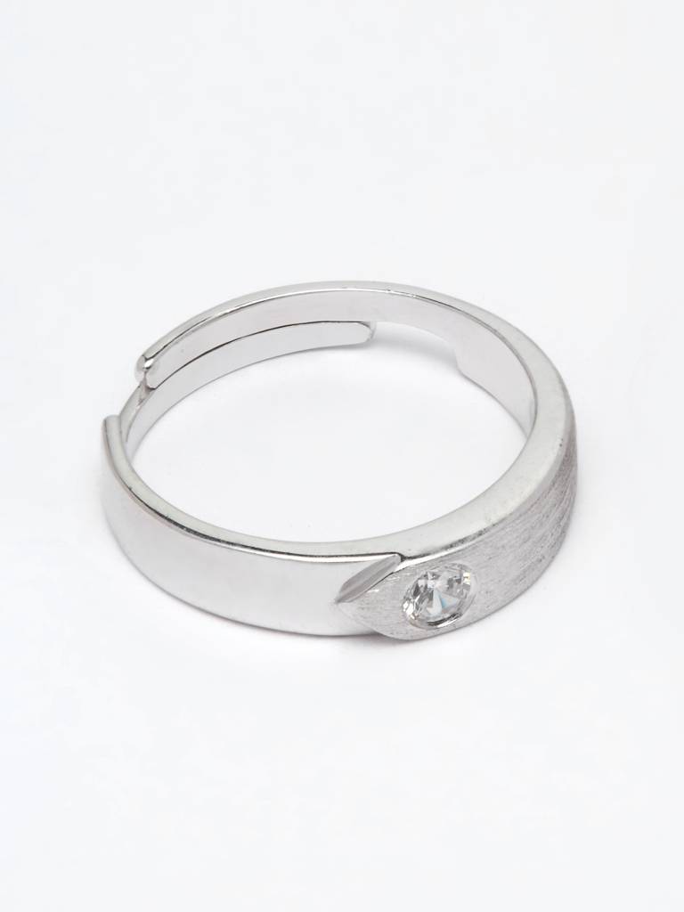 Pure 925 Sterling Silver Belt Adjustable Ring Gift For Women And Girls : CSCPLR9_F