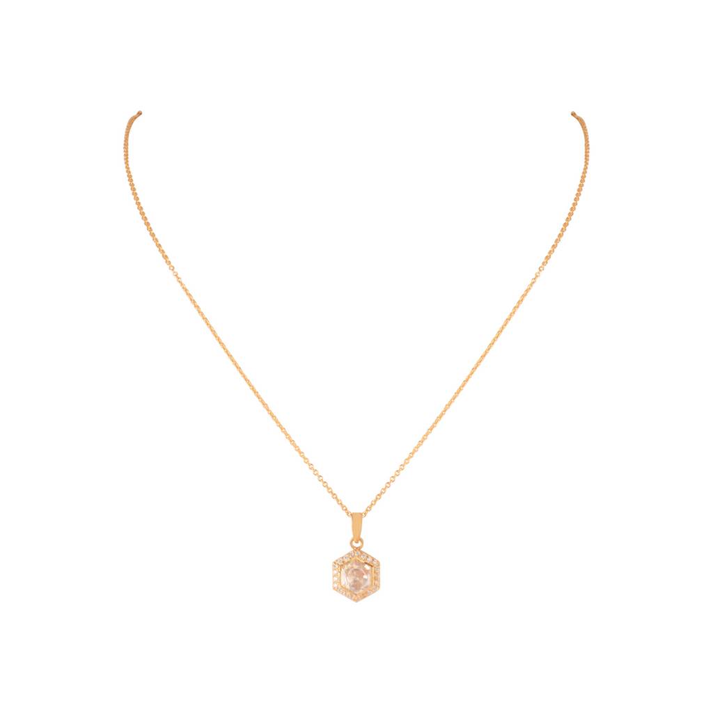 Moissanite Polki Pendant 3 : PJ100