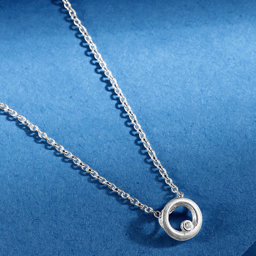 92.5 Silver Cute Necklace : Z125SG002N090