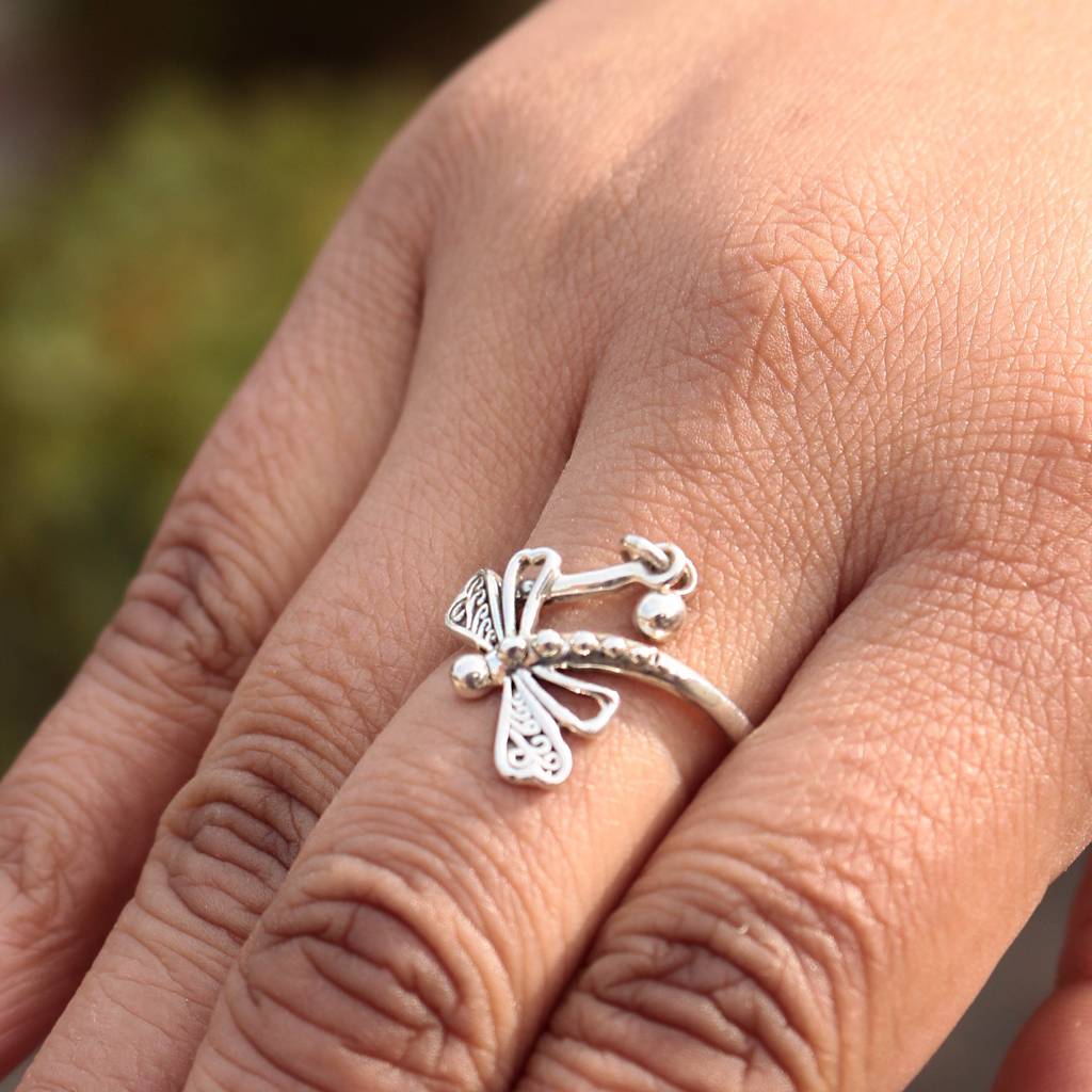 925 Sterling Silver Plain Silver Ring For Women | Authentic Silver Jewelry | Handcrafted Elegant Gift : FU-0842