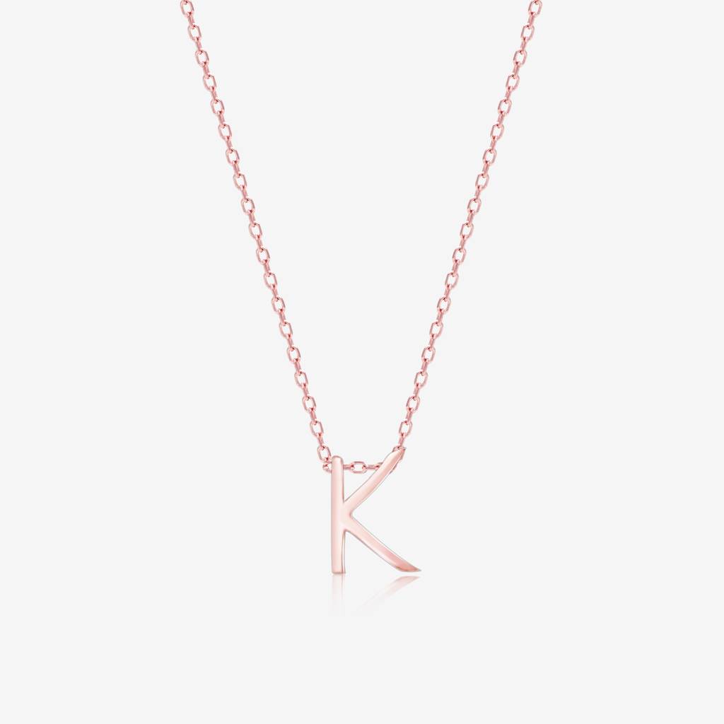 Kinetic K Initial Necklace : EIN103