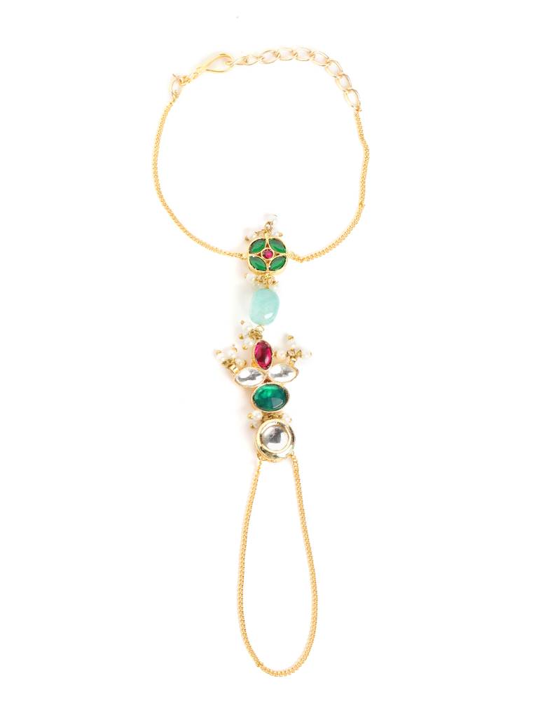 Aarohi Hathphool Bracelet : YI24A0622A