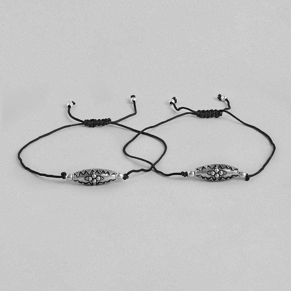 Silver 92.5 Tabeez Anklet : Silver 92.5 Tabeez Anklet : U080SO05LA0323
